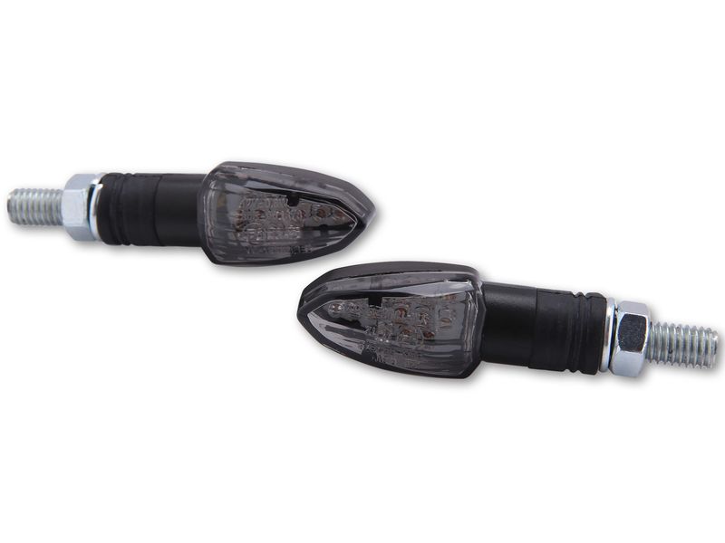 HIGHSIDER smart LED indicators LIZZARD, black, tinted glass