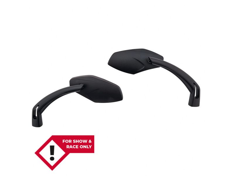 HIGHSIDER smart Handlebar mirror LUCA, black