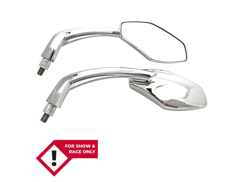 HIGHSIDER smart Handlebar Mirror Luca, Chrome