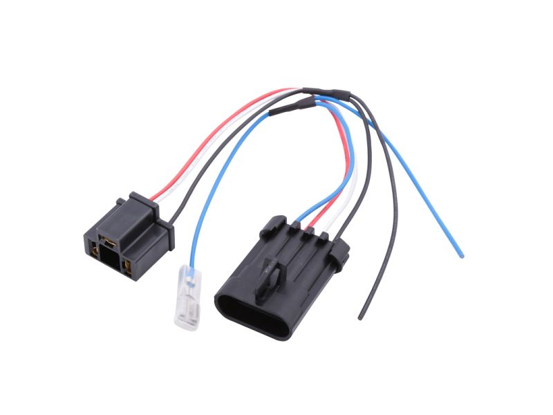 HIGHSIDER TYP A 3-Pin Adapter Cable H4 To H13, For Div. HD Headlight Plugs, Piece