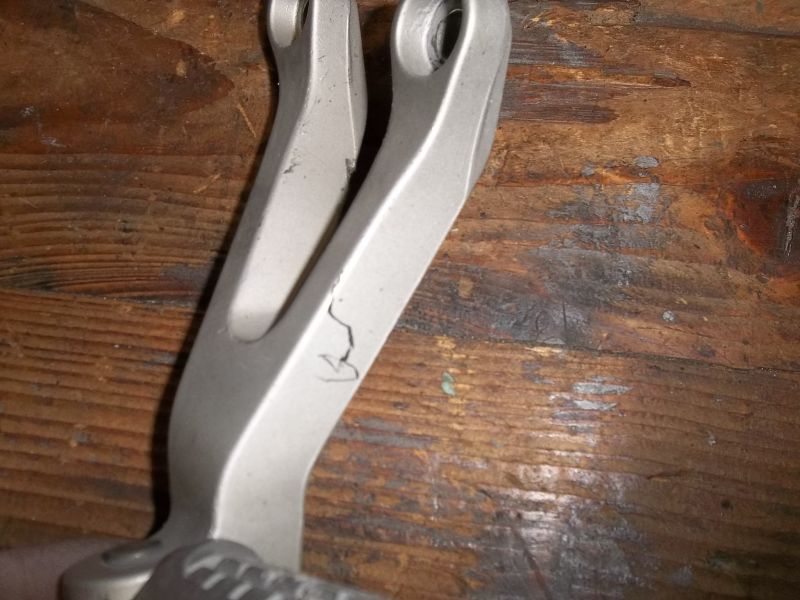 Platine arrière gauche pour Kawasaki ZX 9 R