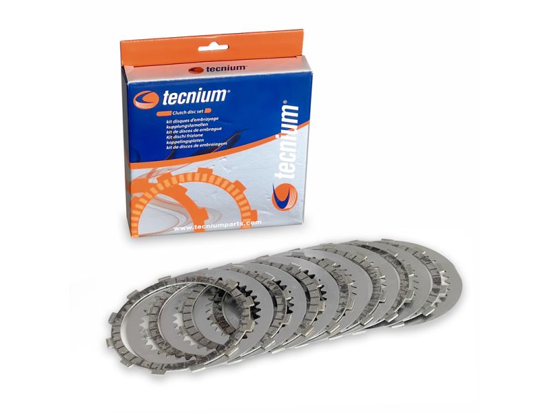 Kit disques garnis + lisses d'embrayage TECNIUM
