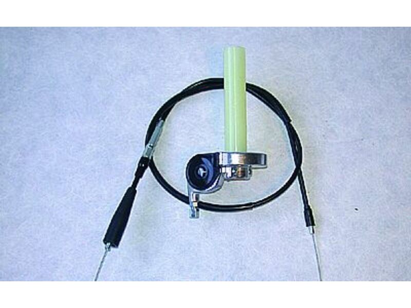 Kit poignée de gaz + câble BIHR 2T Enduro / MX / Supermotard