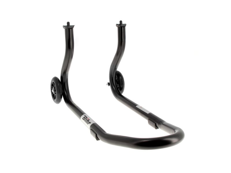 Béquille avant BIHR Home Track fixe noir mat roues noir