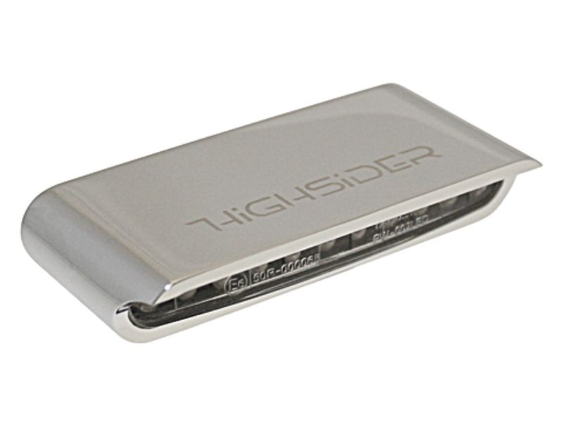 Clignotants LED HIGHSIDER pro - Stripe - chromé/translucide - homologué E - la paire