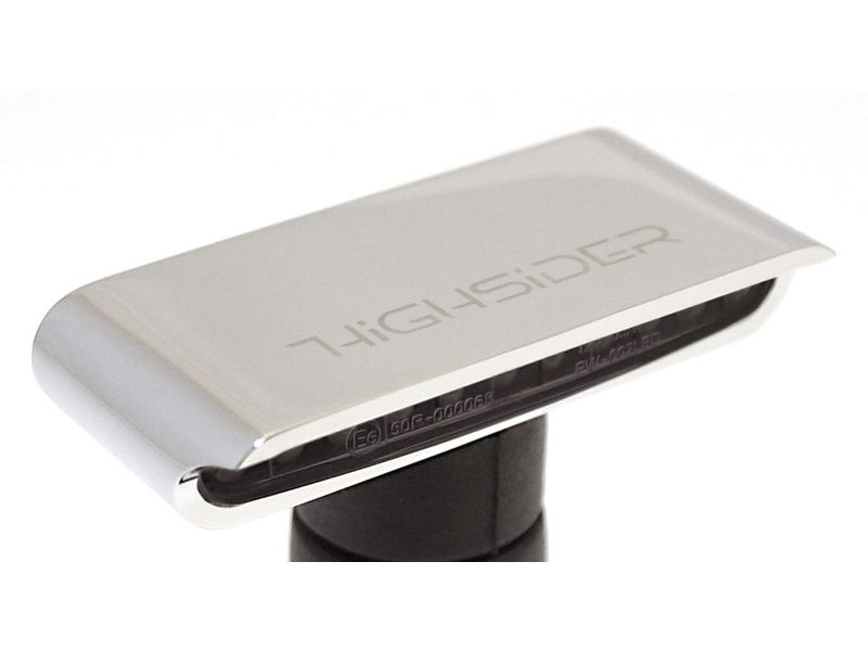 Clignotants LED HIGHSIDER pro - Stripe - chromé/fumé - homologué E - la paire