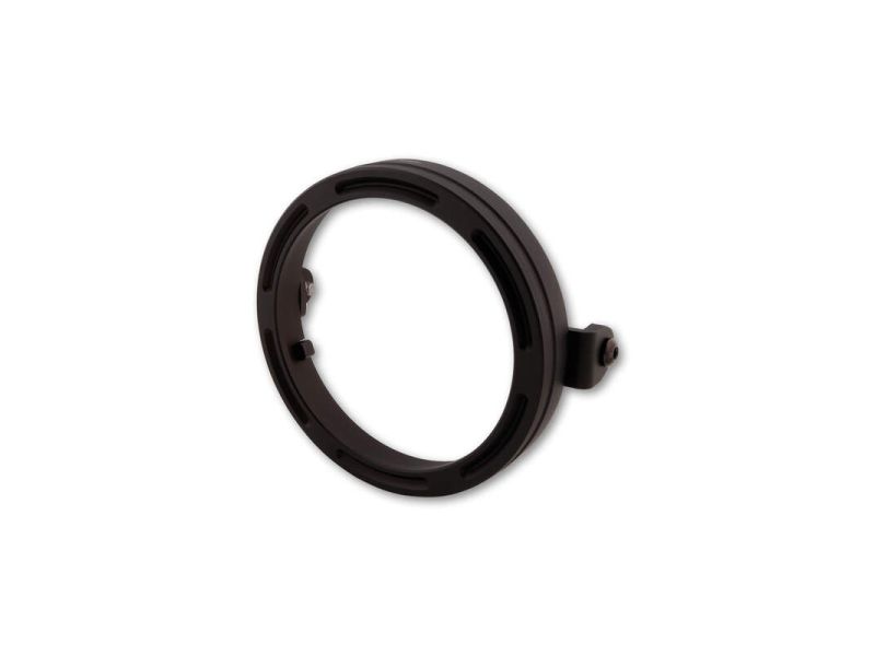 HIGHSIDER pro 7 inch CNC lamp holder ring FRAME-R1, black, side mount