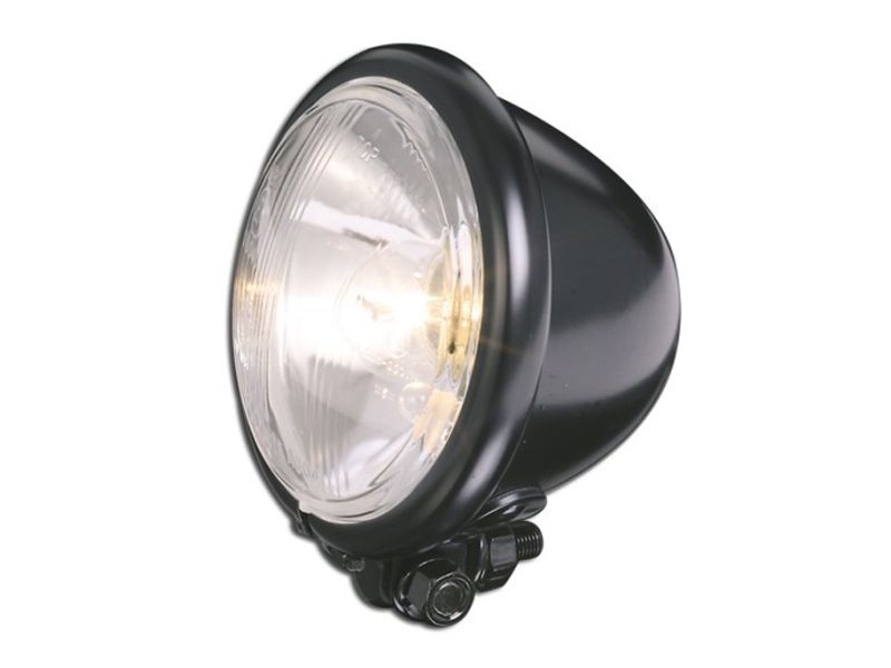 Phare avant rond noir vintage Diam 155 mm