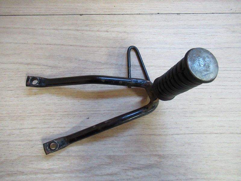 Platine et repose-pied arrière gauche Yamaha DTR125 1997-2003