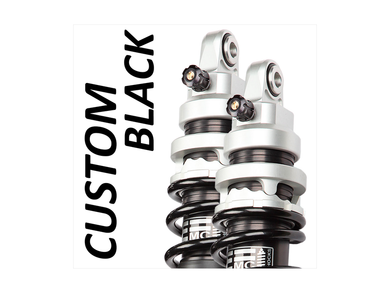 Paire d'amortisseurs NEUFS Custom Black Harley davidson 1690 Dyna SwitchBack FLD (103 cubic inches) 12 - 16