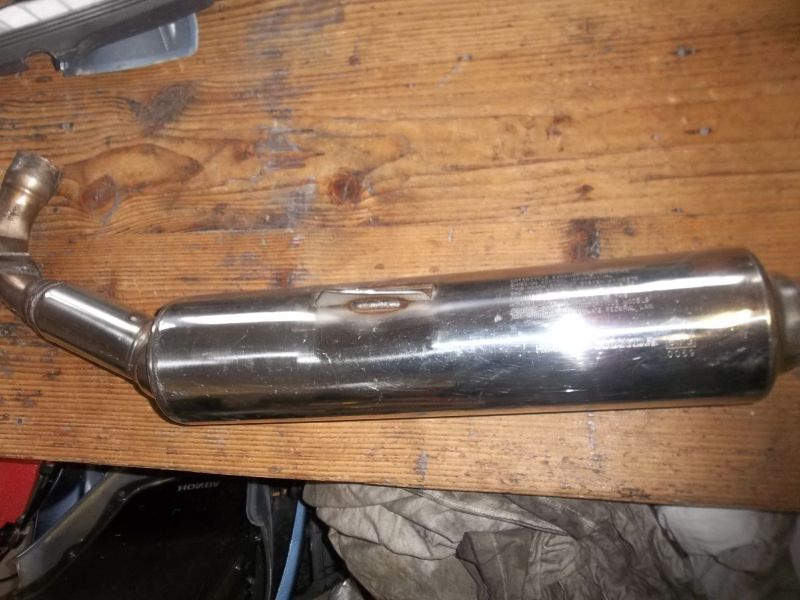Silencieux gauche pour Honda 1000 VTR