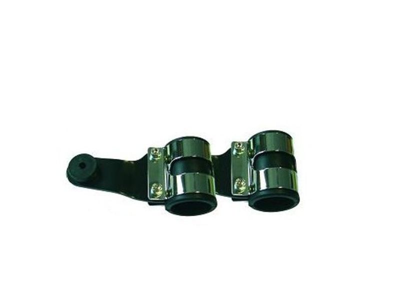 Paire de pattes de phare Diamètre 41-43 mm Noires