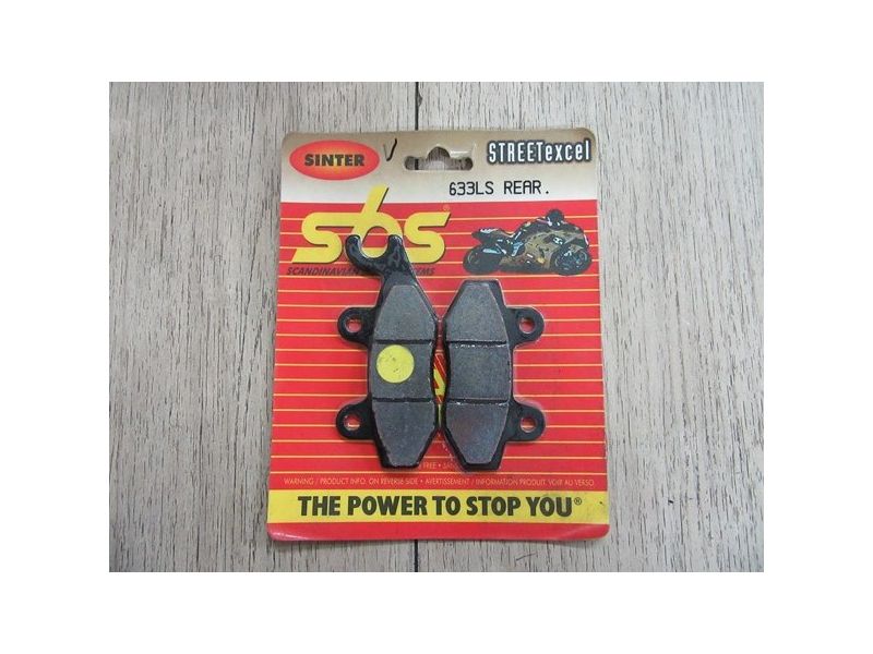 Plaquettes arrière SBS 633LS 