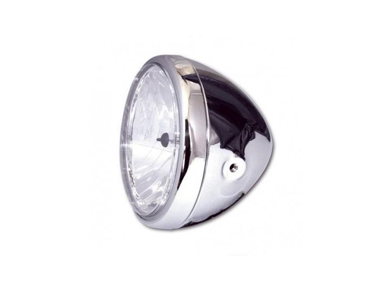 Phare avant rond vintage chrome adaptable neuf