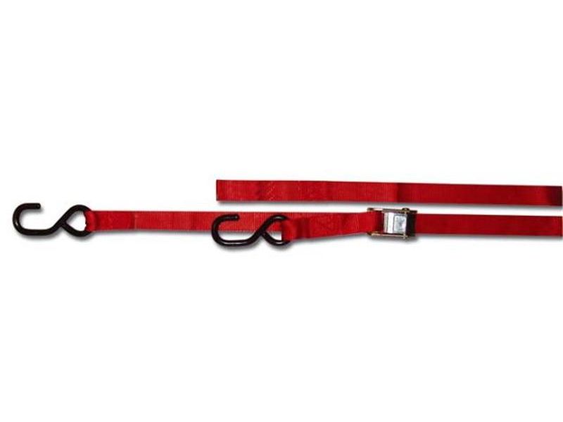 Sangles à boucles rouges (la paire)