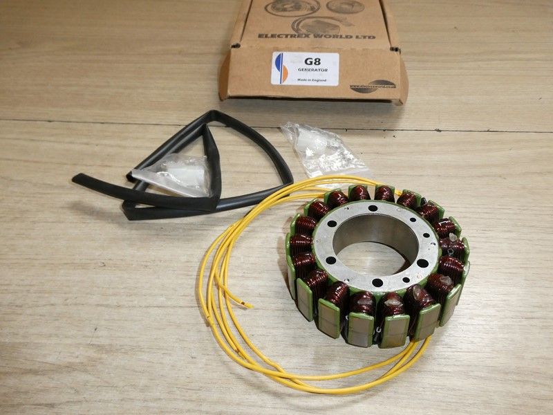 Stator d'alternateur neuf Electrex G8 Honda NT650 Deauville RC47 1998/2001