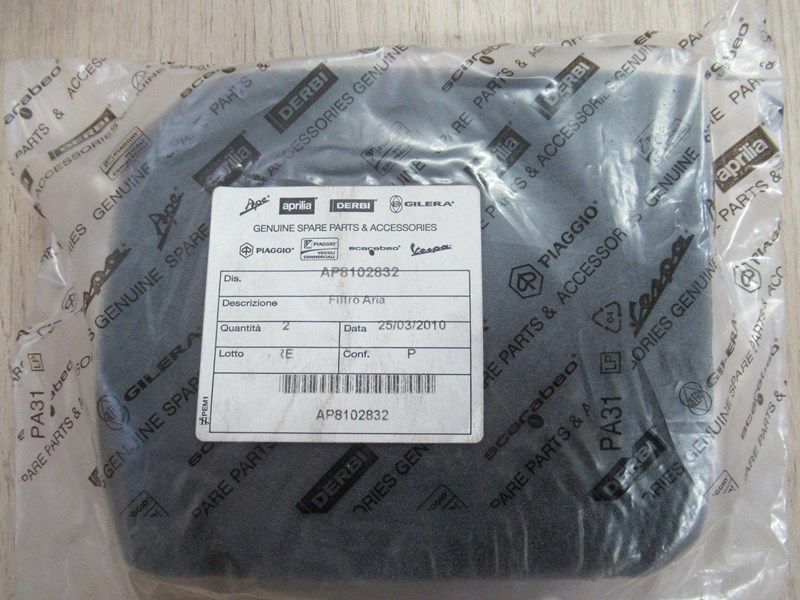 Filtre à air Aprilia 125 Scarabeo 2003-2006 (AP8102832)