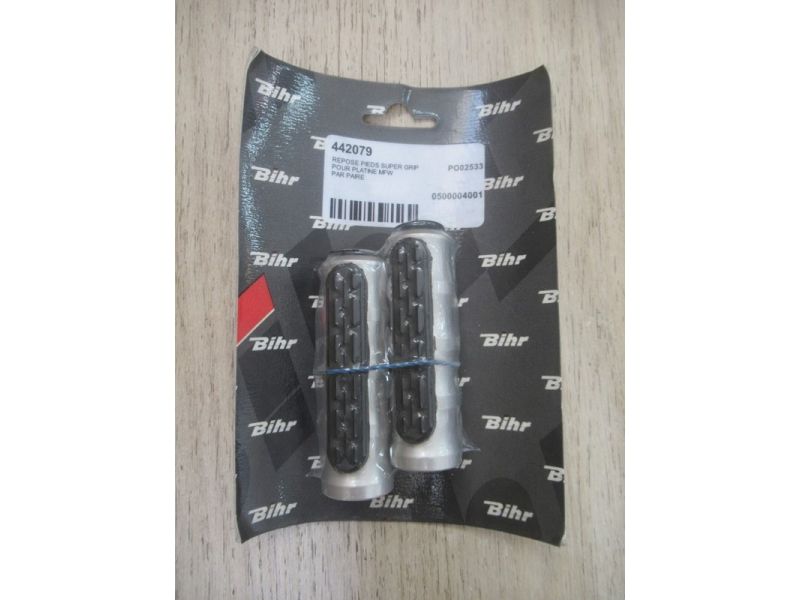 Paire de repose pieds super Grip pour platine MFW