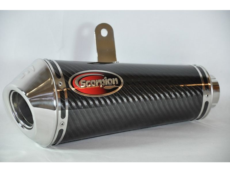 Silencieux Scorpion Power Cone Ovale Carbone  Kawasaki Ninja ZX-10R 2008-2010