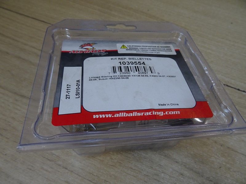 Kit réparation de biellettes adaptable AllBalls Kawasaki 125 250 KX 2004/2007