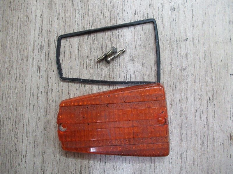 Cabochon de clignotant avec son joint Suzuki GSX 1100 E (GS1100X) 1980-1982 