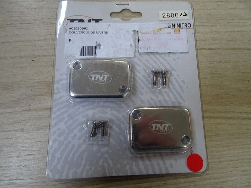 Paire de couvercles de maitre cylindre MBK 50cc Booster