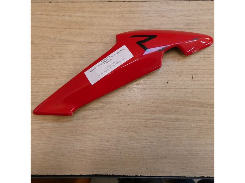 Ecope droite Triumph 675 Street Triple 2013 à 2016