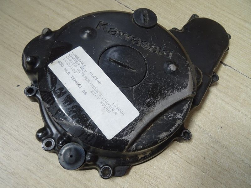 Carter d'alternateur kawasaki 650 KLR Tengaï type KL650B 1990/1991
