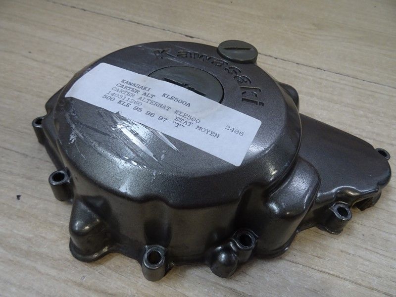 Carter d'alternateur Kawasaki 500 KLE type KL500A 1991/2004