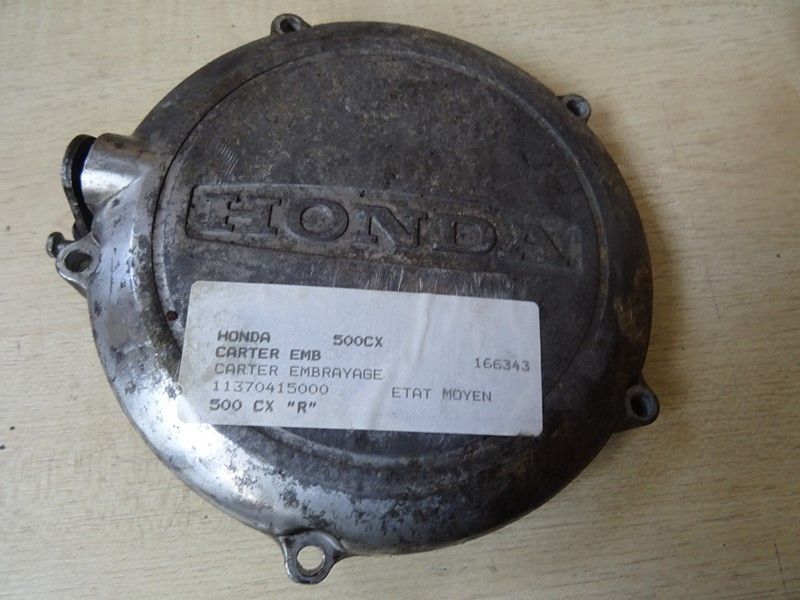 Couvercle de carter d'embrayage Honda Honda CX 400 type NC05 et NC06 1979/1982 // 
CX 500 C type PC01 1980/1982