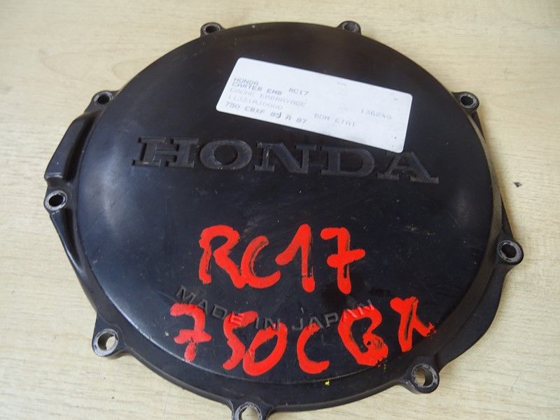 Couvercle de carter d'embrayage Honda 750 CBX F type RC17 1985/1987