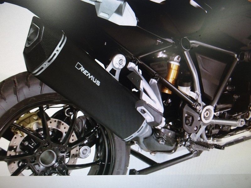Silencieux homologué REMUS Blackhawk Inox noir BMW R1200GS 2016/2017 (64782088016)