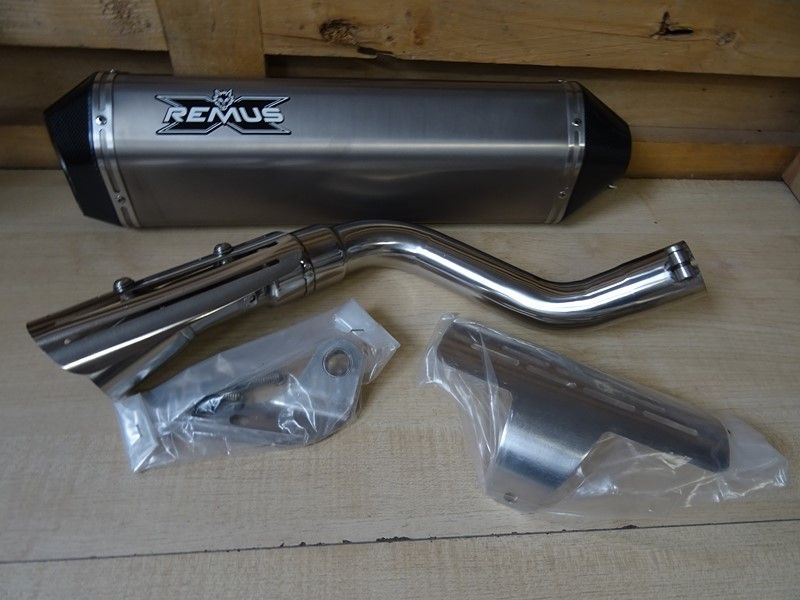 Silencieux homologué REMUS Hexacone Titane HONDA CB 600 F HORNET 2003/2006 (0115254003)