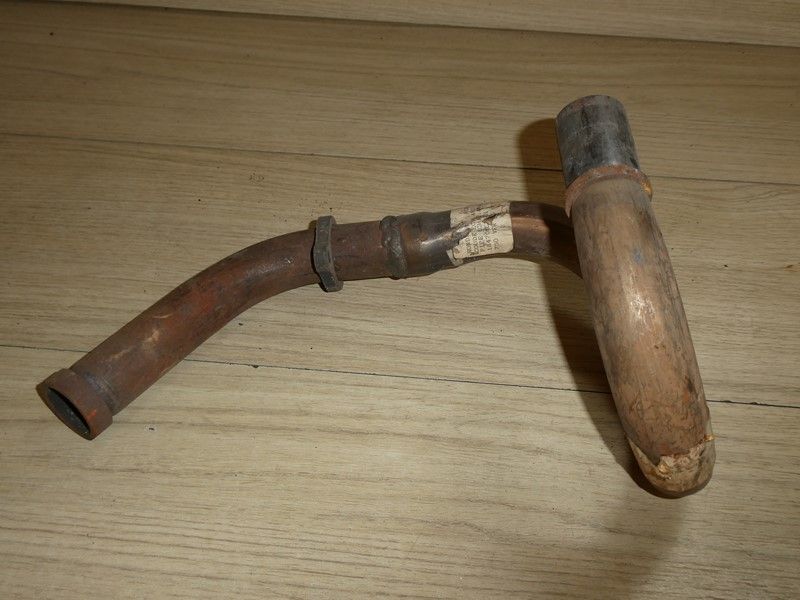 Coude d'échappement arrière gauche Honda VFR 750 F 1986 RC24