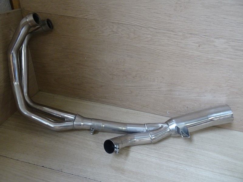 Collecteur Remus 4 / 2 / 1 inox Kawasaki ZX 10 Tomcat 1988/1990 (0101367089)