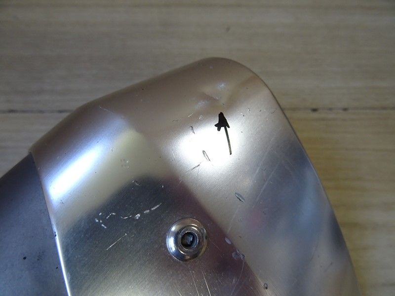 Silencieux d'échappement d'origine Suzuki 750 GSXR type CW1111/CW2111 2008/2010