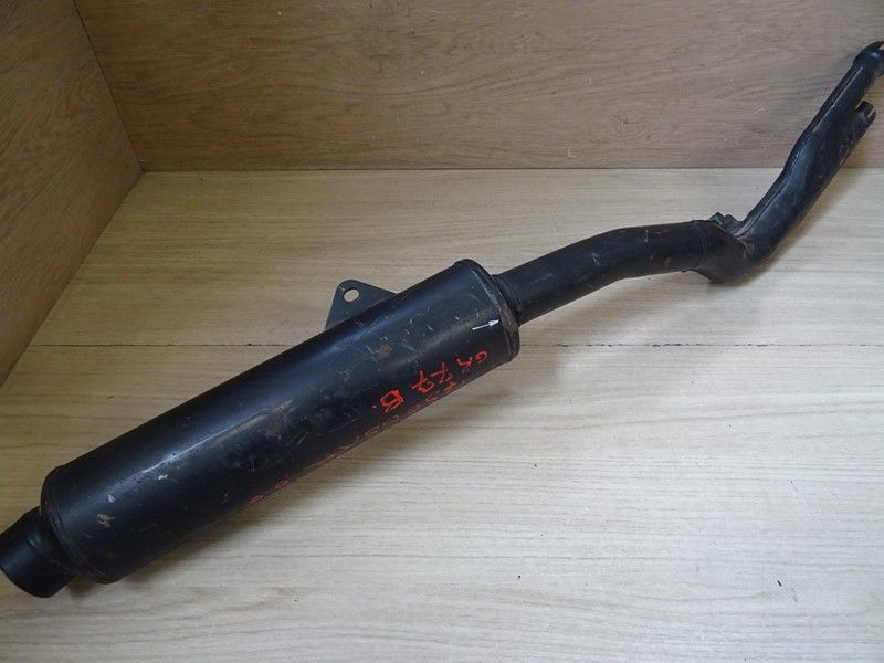 Silencieux droit d'échappement d'origine Suzuki 750 GSXR type GR77B 1988 (17C1)