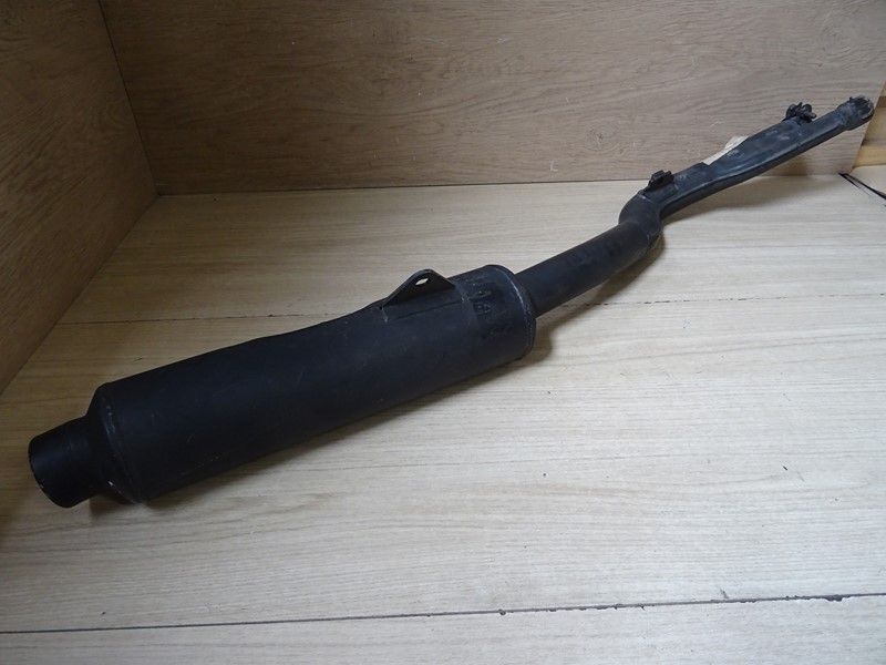 Silencieux droit d'échappement d'origine Suzuki 750 GSXR type GR77B 1988 (17C1)