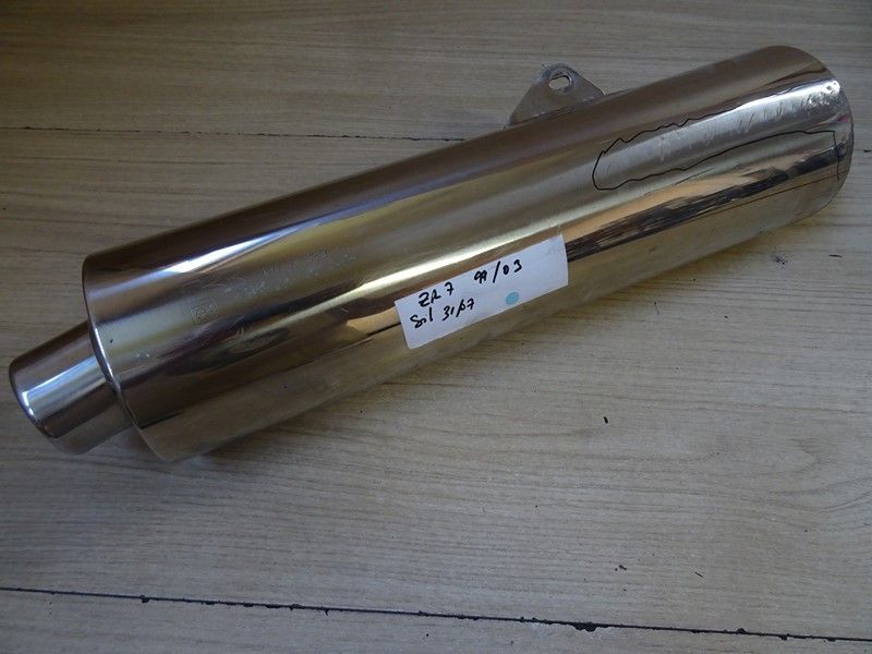 Silencieux d'échappement d'origine Kawasaki ZR7 et ZR7S type ZR750F 1999/2003