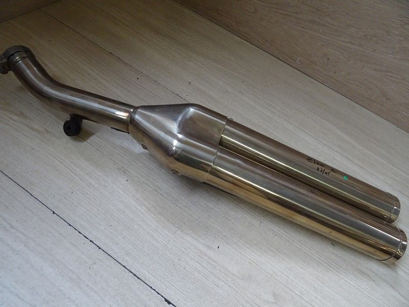 Silencieux gauche d'échappement d'origine Kawasaki Z 1000 type ZRT00AA 2003/2006 (KHI K 454)