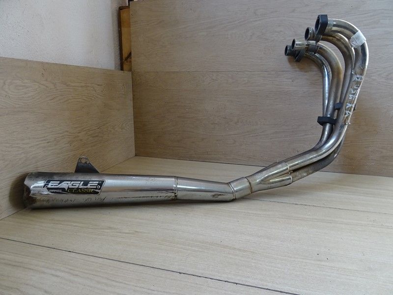 Ligne d'échappement adaptable EAGLE Kawasaki 750 GPZx type ZX750A 1983/1985