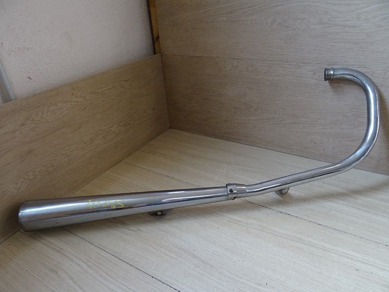 Ligne d'échappement droite d'origine Suzuki 400 GS 1978