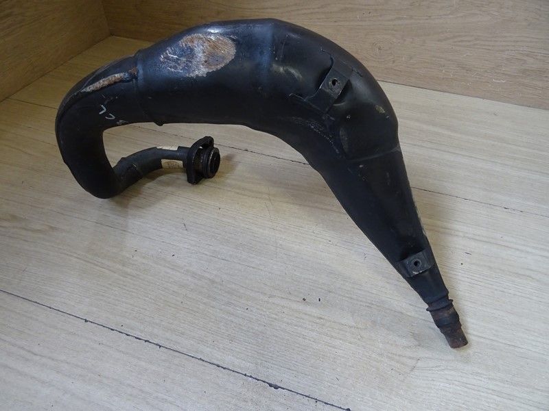 Pot d'échappement gauche d'origine Yamaha 250 TDR type 3CL / 240 TDR type 2YK 1988/1989 (2YK-14620)