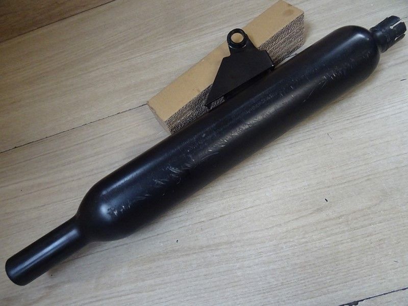 Silencieux d'échappement droit Triumph Bonneville T100 T120 Black 2016/-