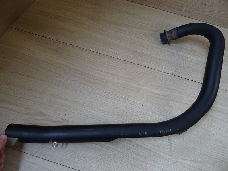 Collecteur d'échappement droit Triumph Bonneville T100 T120 Black 2016/-