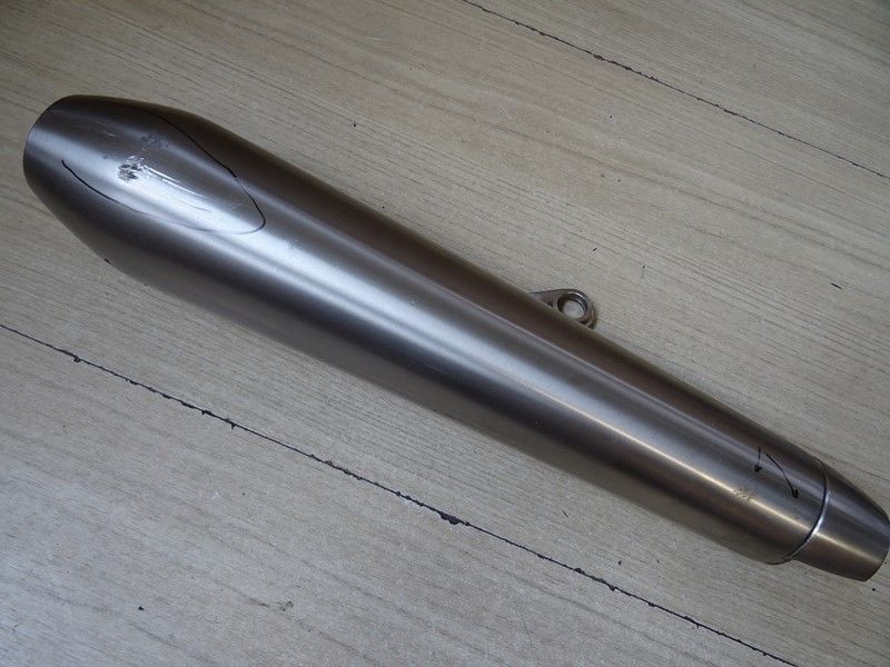 Silencieux droit d'échappement d'origine Triumph 900 Street Twin 2016/-