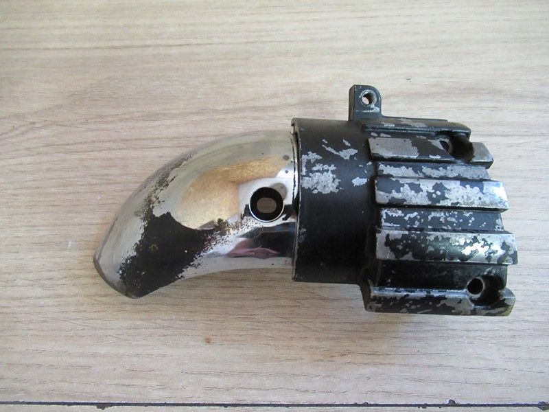 Cache d'échappement droit Yamaha 1200 Vmax 2EN 1985-2001