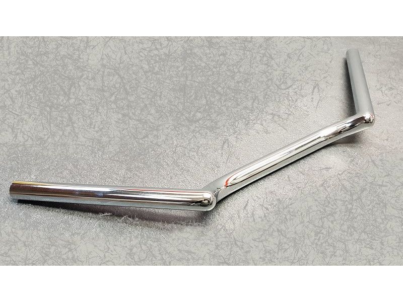 Guidon neuf Acier Chrome 22mm type M-Bar
