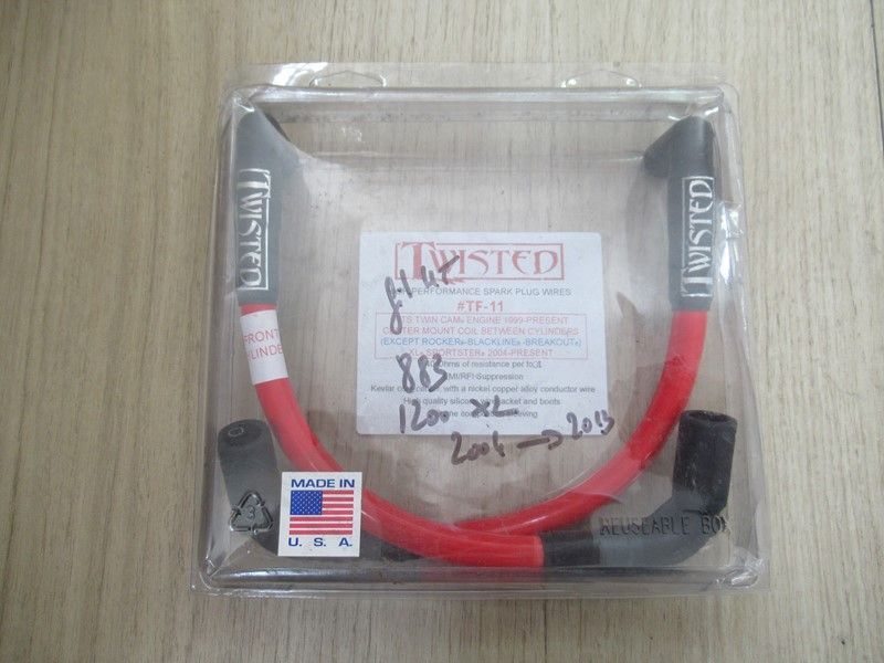 Fils haute tension Harley Davidson 883 et 1200 XL 2004-2013