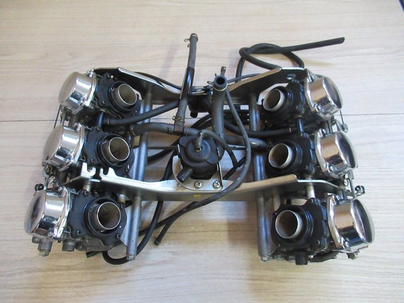 Rampe de carburateurs complète, version US HONDA GL 1500 F6C Valkyrie SC34 1997/2002